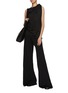 Figure View - Click To Enlarge - RICK OWENS  - Wide Leg Flared Pants