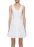 Main View - Click To Enlarge - ALAÏA - Tank Collar Flared Dress