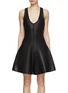 Main View - Click To Enlarge - ALAÏA - Ribbed Flare Dress