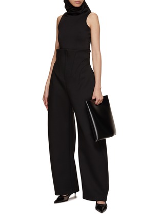 Figure View - Click To Enlarge - ALAÏA - Rounded Corset Trousers