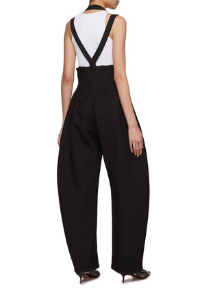 Back View - Click To Enlarge - ALAÏA - Suspender Rounded Corset Pants