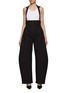 Main View - Click To Enlarge - ALAÏA - Suspender Rounded Corset Pants