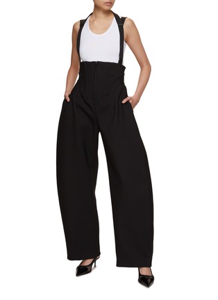 Amazon.com: Unique Vintage Black Thelma Suspender Pants, Small, Size 4 :  Clothing, Shoes & Jewelry