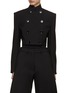 Main View - Click To Enlarge - ALAÏA - Cropped Military Fitted Jacket