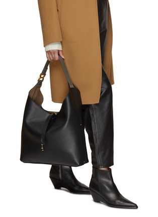 Figure View - Click To Enlarge - CHLOÉ - Marcie Leather Hobo Bag
