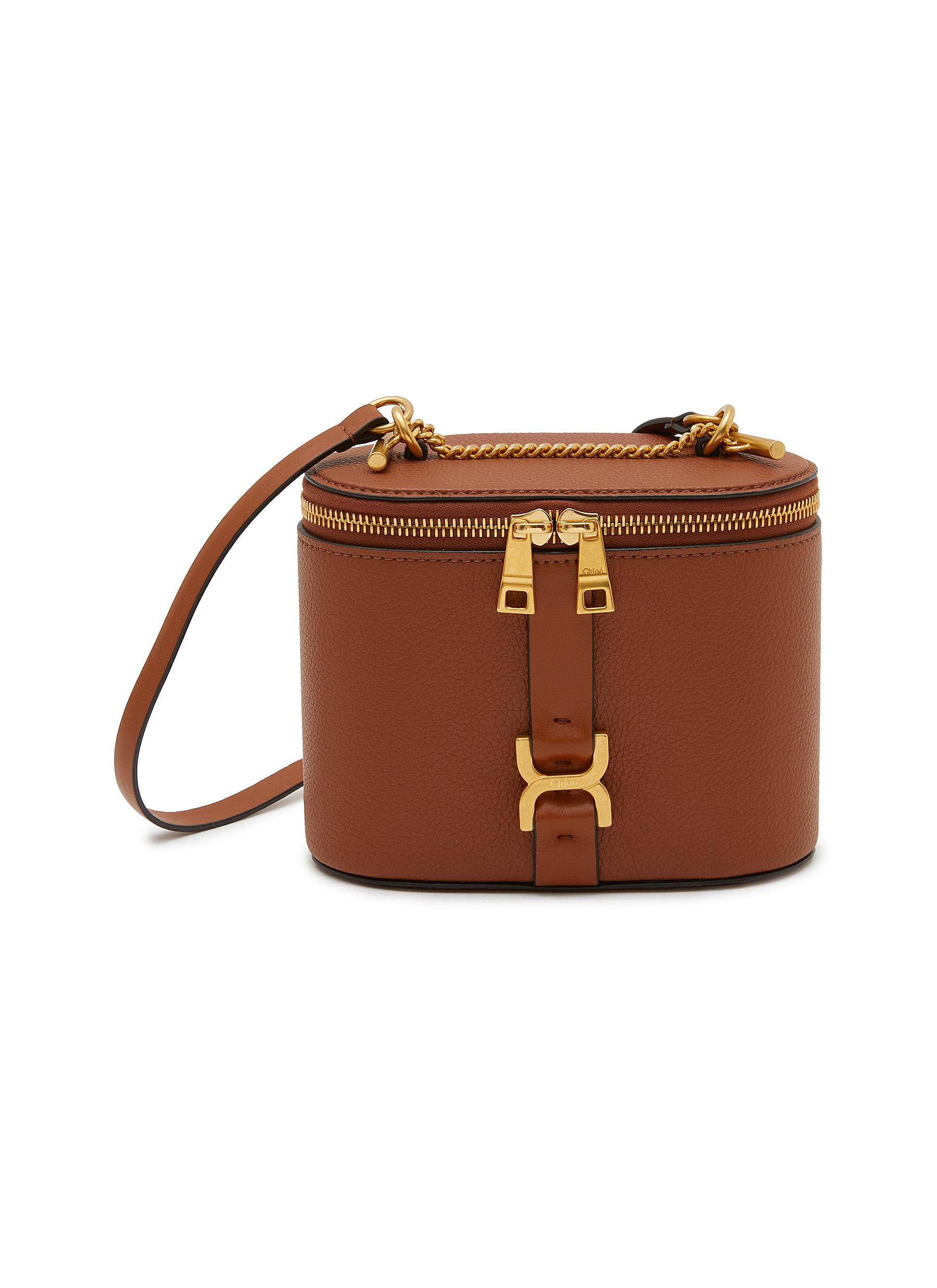 CHLO Marcie Vanity Leather Crossbody Bag Women Lane Crawford