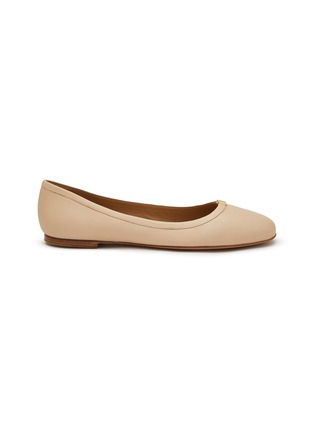 Main View - Click To Enlarge - CHLOÉ - Marcie Leather Ballerina Flats