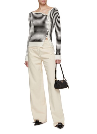 Figure View - Click To Enlarge - N°21 - Striped Cotton Knit Top