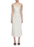 Main View - Click To Enlarge - N°21 - Strappy Macrame Slip Dress