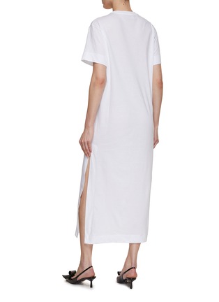 Back View - Click To Enlarge - N°21 - Cotton T-Shirt Dress