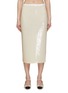 Main View - Click To Enlarge - N°21 - Allover Paillette Knit Pencil Skirt
