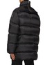 Back View - Click To Enlarge - RICK OWENS  - X Moncler High Neck Cyclopic Puffer Coat