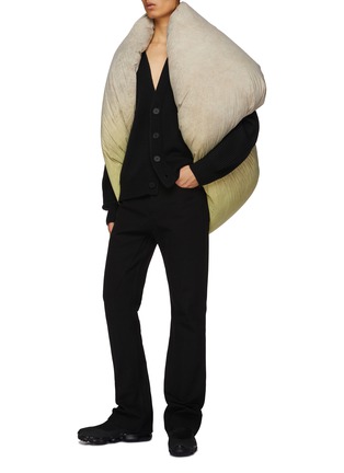 Figure View - Click To Enlarge - RICK OWENS  - X Moncler Gradient Donut Puffer Jacket