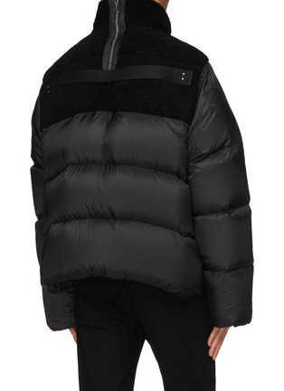 Back View - Click To Enlarge - RICK OWENS  - X Moncler Cyclopic Puffer Jacket
