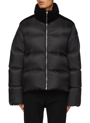 Main View - Click To Enlarge - RICK OWENS  - X Moncler Cyclopic Puffer Jacket