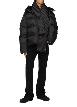 Figure View - Click To Enlarge - RICK OWENS  - X Moncler Cyclopic Puffer Jacket