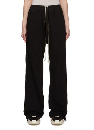 Main View - Click To Enlarge - RICK OWENS DRKSHDW - Side Snap Wide Leg Pusher Pants