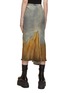 Back View - Click To Enlarge - RICK OWENS DRKSHDW - Dégradé Knee Bias Denim Skirt