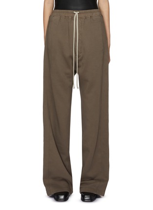 Main View - Click To Enlarge - RICK OWENS DRKSHDW - Side Snap Button Cotton Pants