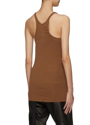 Back View - Click To Enlarge - RICK OWENS DRKSHDW - Racerback Cotton Tank Top