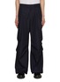 Main View - Click To Enlarge - WOOYOUNGMI - Pleated Wide Leg Cargo Pants