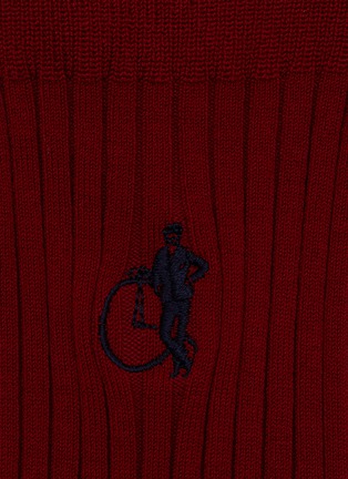 Detail View - Click To Enlarge - LONDON SOCK COMPANY - Simply Sartorial Mid-Calf Socks