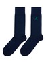 Main View - Click To Enlarge - LONDON SOCK COMPANY - Spot of Style Mid-Calf Socks