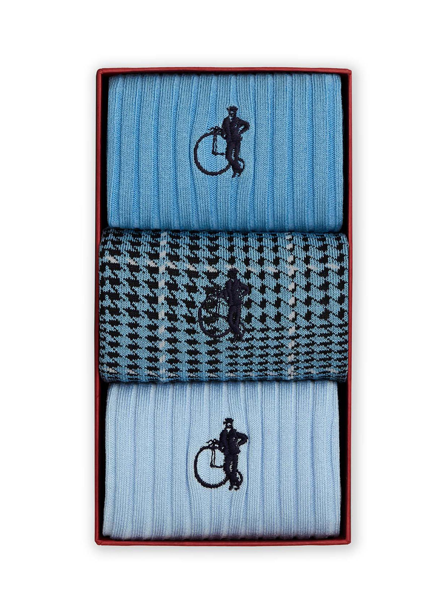 The Denim Socks Gift Box - Set of 3