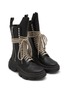 Detail View - Click To Enlarge - RICK OWENS  - x Dr. Martens 1918 DMXL Leather Calf Length Boots