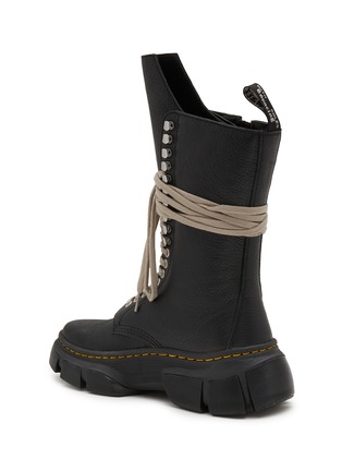  - RICK OWENS  - x Dr. Martens 1918 DMXL Leather Calf Length Boots