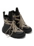 Detail View - Click To Enlarge - RICK OWENS  - x Dr. Martens 1460 Leather Mega Lace Boots