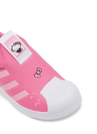 Detail View - Click To Enlarge - ADIDAS - x Hello Kitty and Friends Superstar 360 Kids Slip-On Sneakers