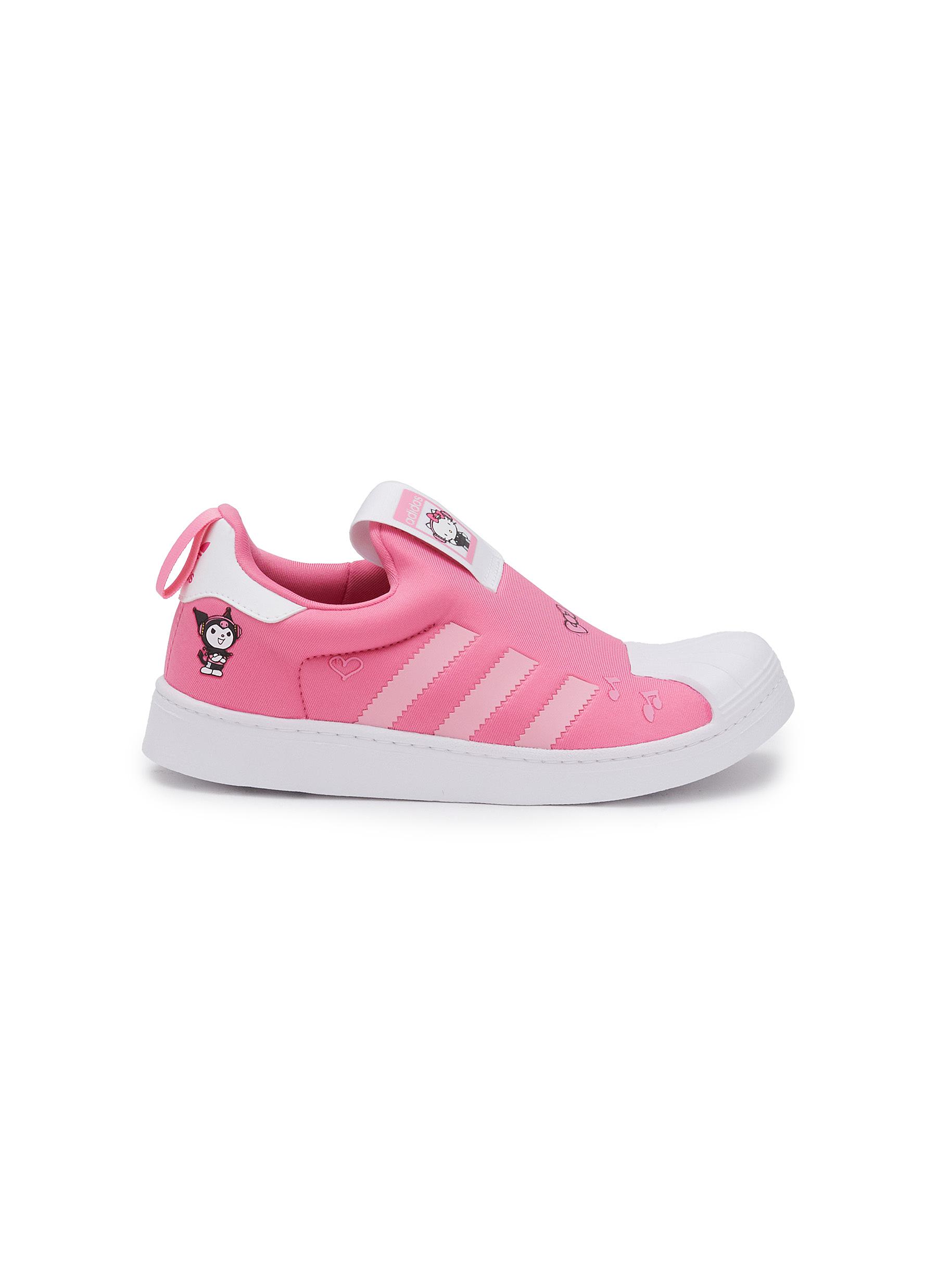Adidas superstar 2025 pink kids