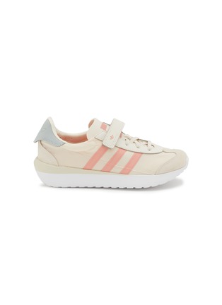 Main View - Click To Enlarge - ADIDAS - Country XLG CF EL C Kids Leather Sneakers