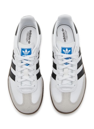 Figure View - Click To Enlarge - ADIDAS - Samba OG Leather Kids Sneakers