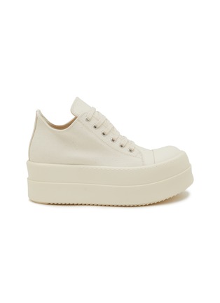 Main View - Click To Enlarge - RICK OWENS DRKSHDW - Double Bumber Low Top Sneakers
