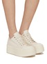 Figure View - Click To Enlarge - RICK OWENS DRKSHDW - Double Bumber Low Top Sneakers