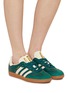 Figure View - Click To Enlarge - ADIDAS - Samba OG W Leather Low Top Sneakers