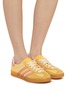 Figure View - Click To Enlarge - ADIDAS - Gazelle Indoor Leather Sneakers