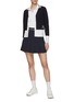 Figure View - Click To Enlarge - SOUTHCAPE - Bicolour Knit Cardigan
