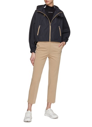 Figure View - Click To Enlarge - SOUTHCAPE - Tapered Cropped Pants
