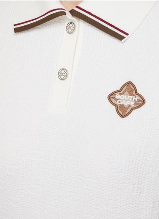  - SOUTHCAPE - Jacquard Logo Polo Shirt