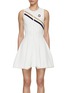 Main View - Click To Enlarge - SOUTHCAPE - Sleeveless Diagonal Dress