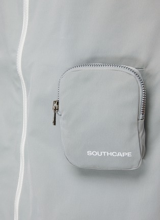  - SOUTHCAPE - Front Zip Drawstring Waist Dress