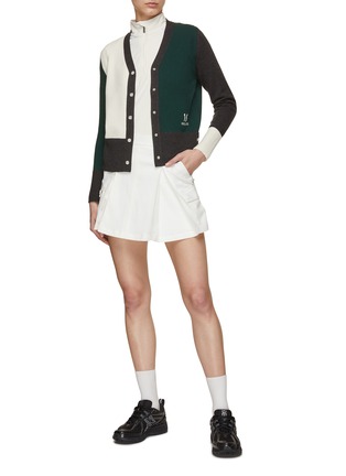 Figure View - Click To Enlarge - SOUTHCAPE - Tricolour Cardigan