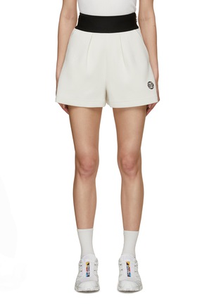 Main View - Click To Enlarge - SOUTHCAPE - Logo Waistband Shorts