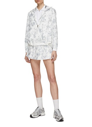 Figure View - Click To Enlarge - SOUTHCAPE - Floral Mini Skirt