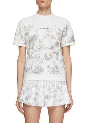 Main View - Click To Enlarge - SOUTHCAPE - Nature Illustration Print T-Shirt