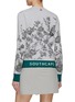 Back View - Click To Enlarge - SOUTHCAPE - Floral Jacquard Sweater