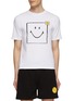 Main View - Click To Enlarge - JOSHUA’S - Square Smiley Face T-Shirt